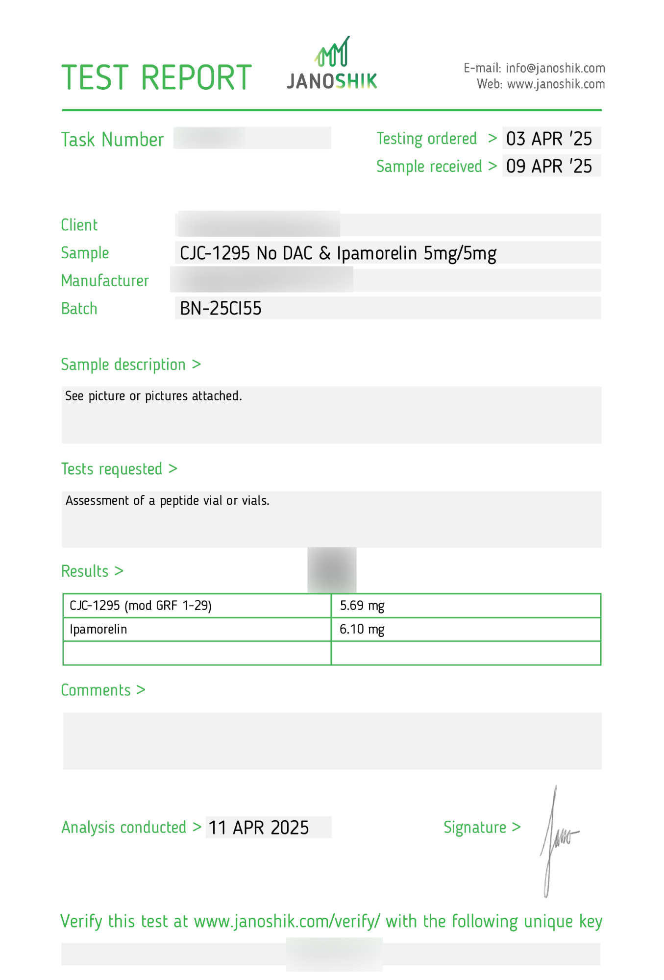 CJC-1295 sans DAC + Ipamorelin